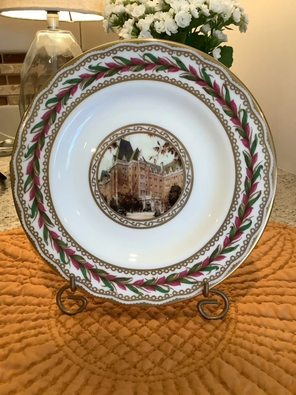 The Fairmont Empress William Edwards Small Plate - Made in England